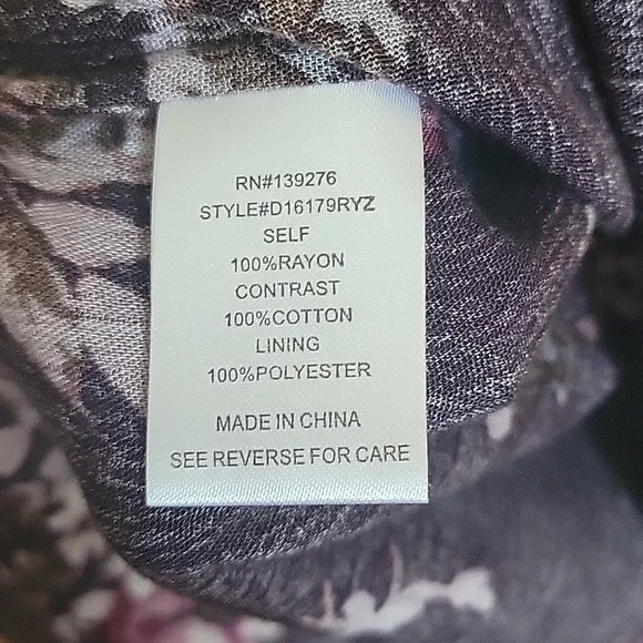 STITCH FIX EXCLUSIVE, Daniel Rainn, Bohemian blouse, crochet detail, sz sm - Picture 5 of 7